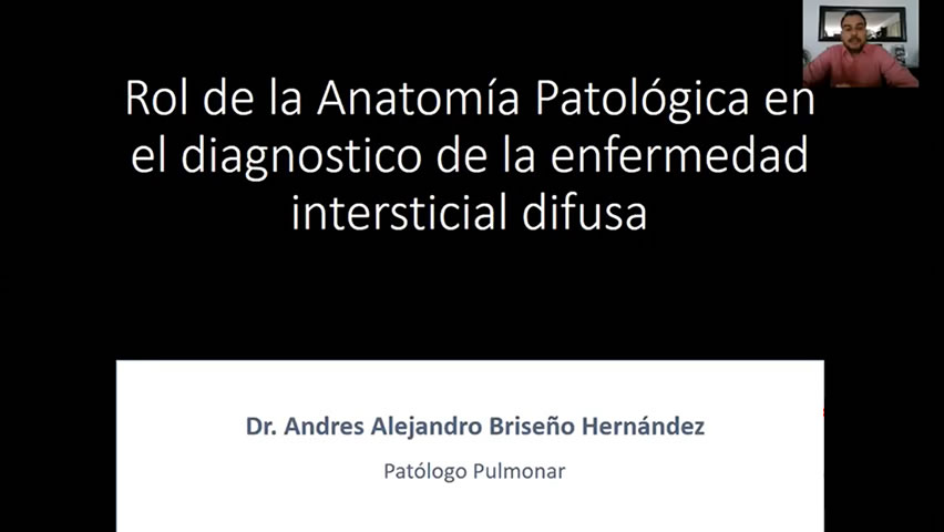 Rol de la anatomía patológica en el diagnóstico de las enfermedades intersticiales difusas. Patólogo