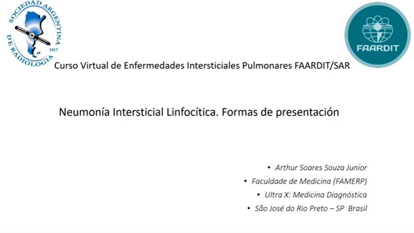 Neumonía Intersticial Linfocítica. Formas de presentación. 
